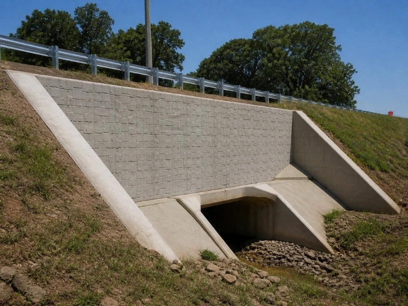 Muro de piedra y contención CAPAR Paraguay