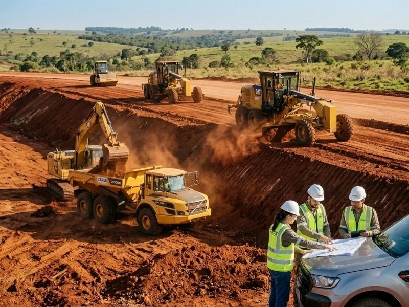 Movimiento de suelo CAPAR Constructora