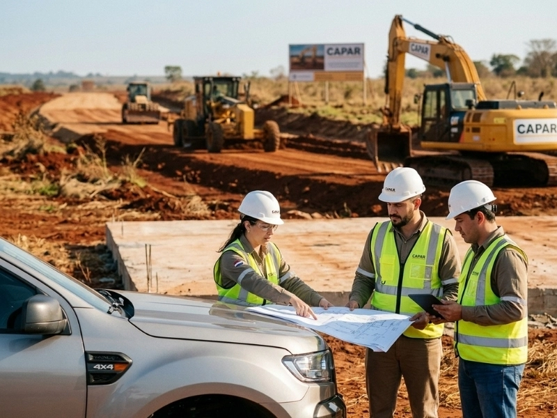 Equipo CAPAR Constructora en obra
